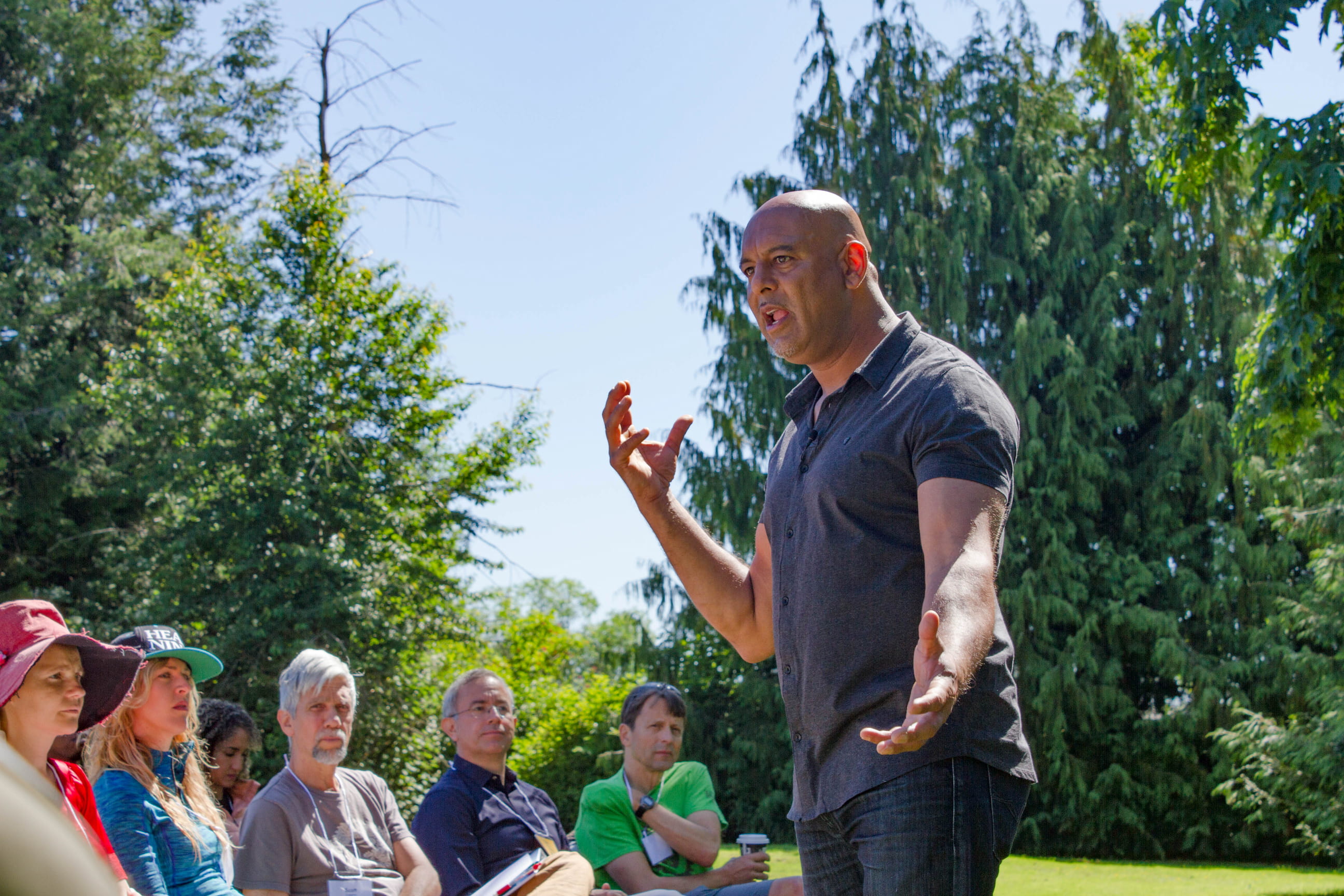 Satyen Raja teaching