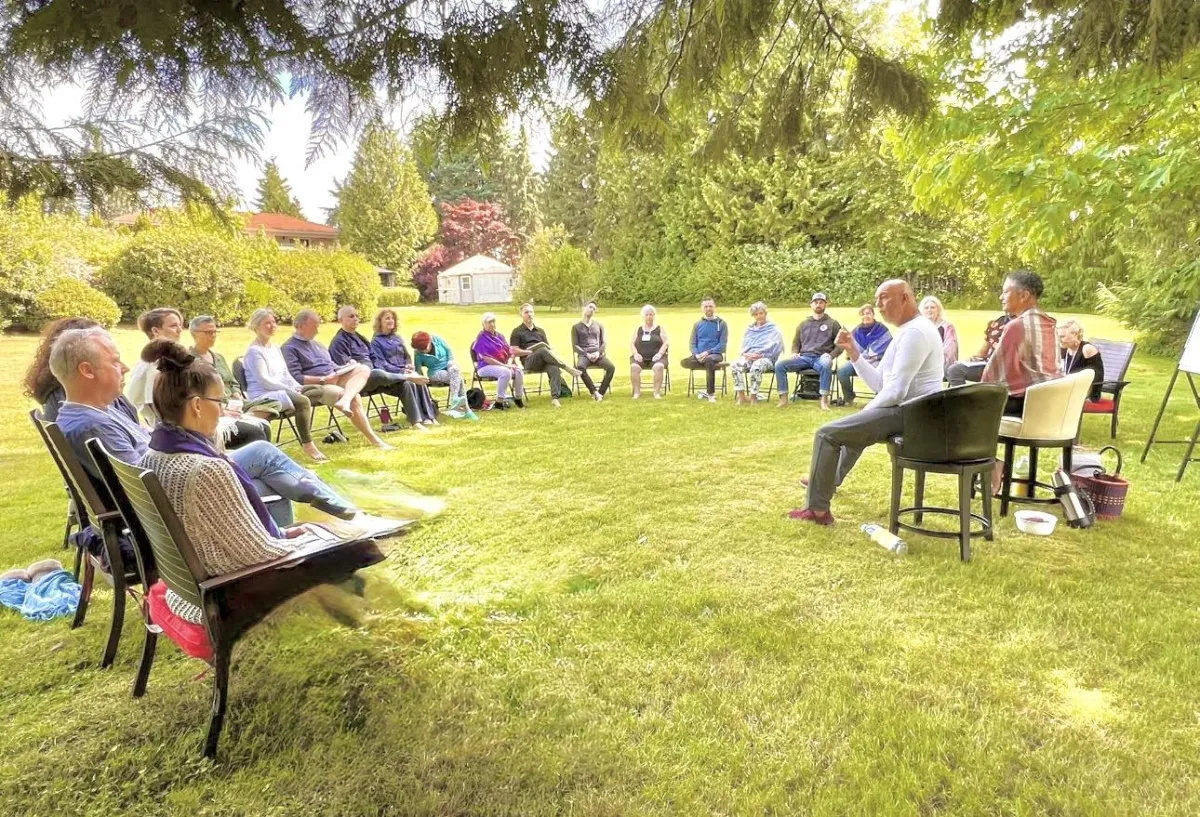 RCI group session in progress outdoors